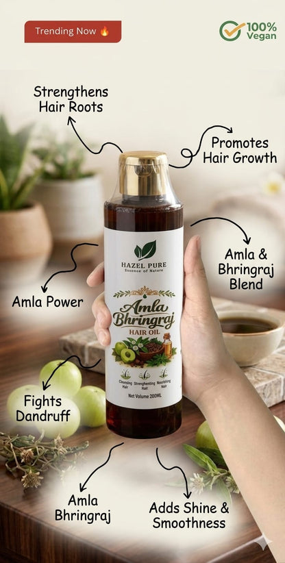 Amla & Bhringaraj - Hair Oil