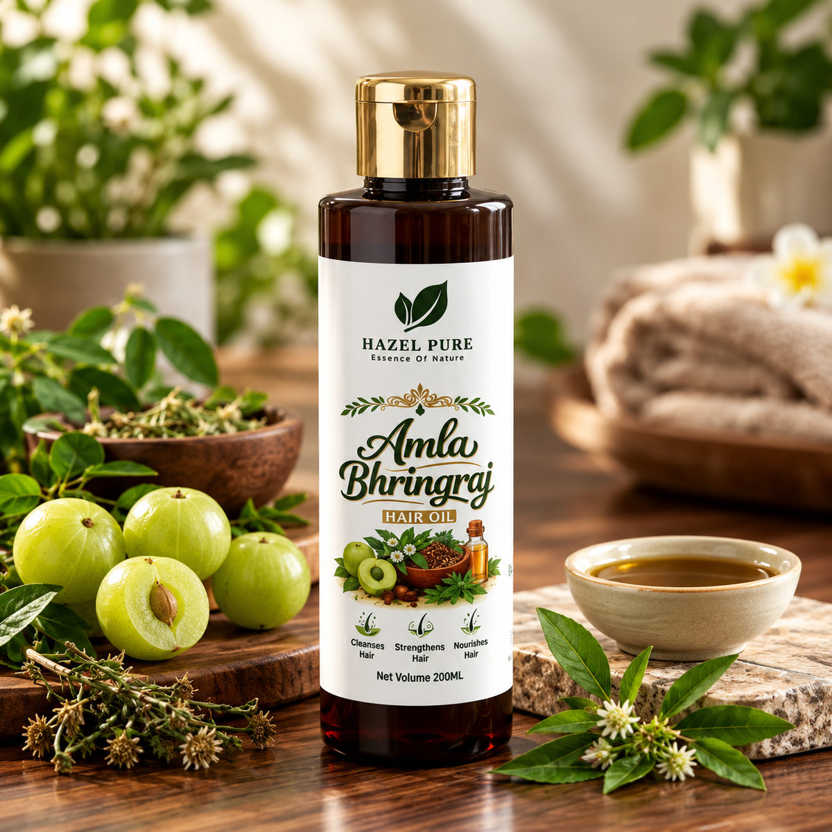 Amla & Bhringaraj - Hair Oil