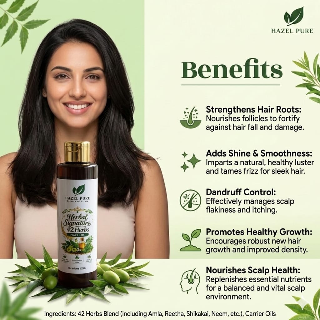 Herbal 42 Herbs Signature - Hair Oil