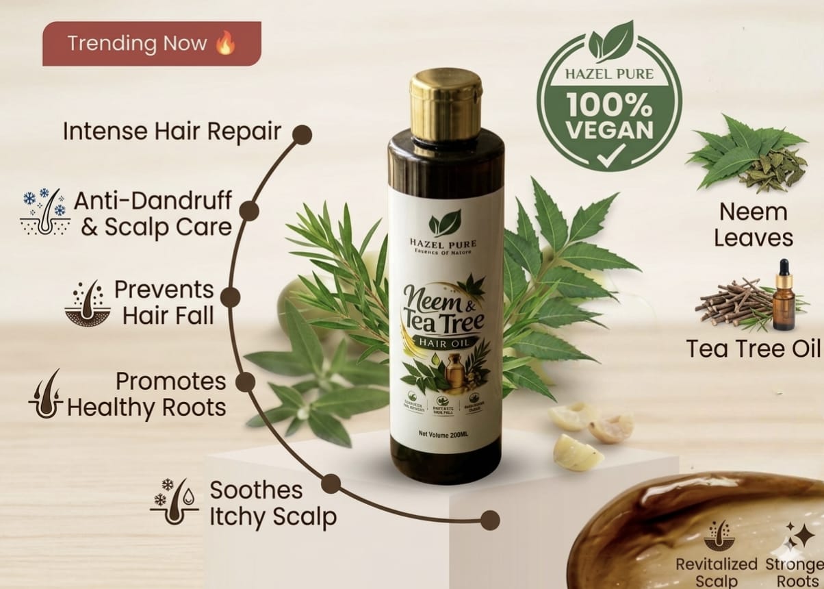 Neem & Tea Tree - Hair Oil